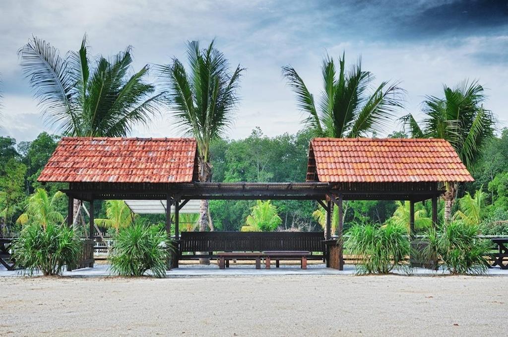 Hs Farm Waterpark Hotel Muar Esterno foto